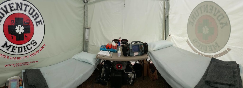 Adventure Medics tent