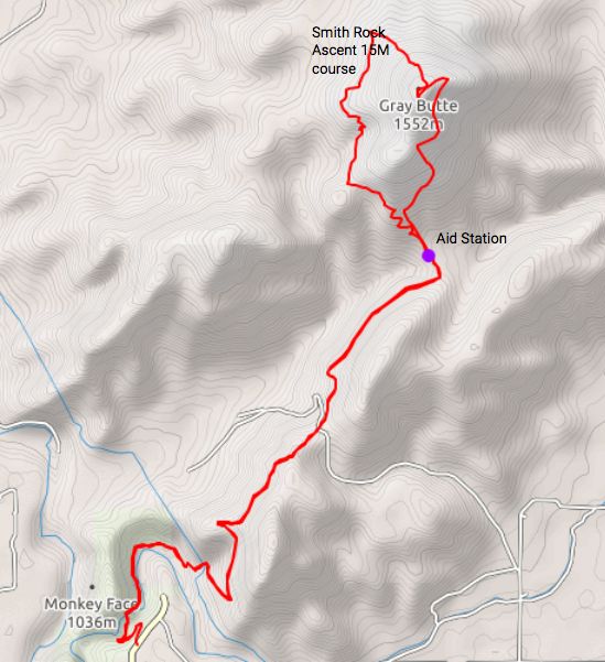 Smith Rock Ascent 15M course