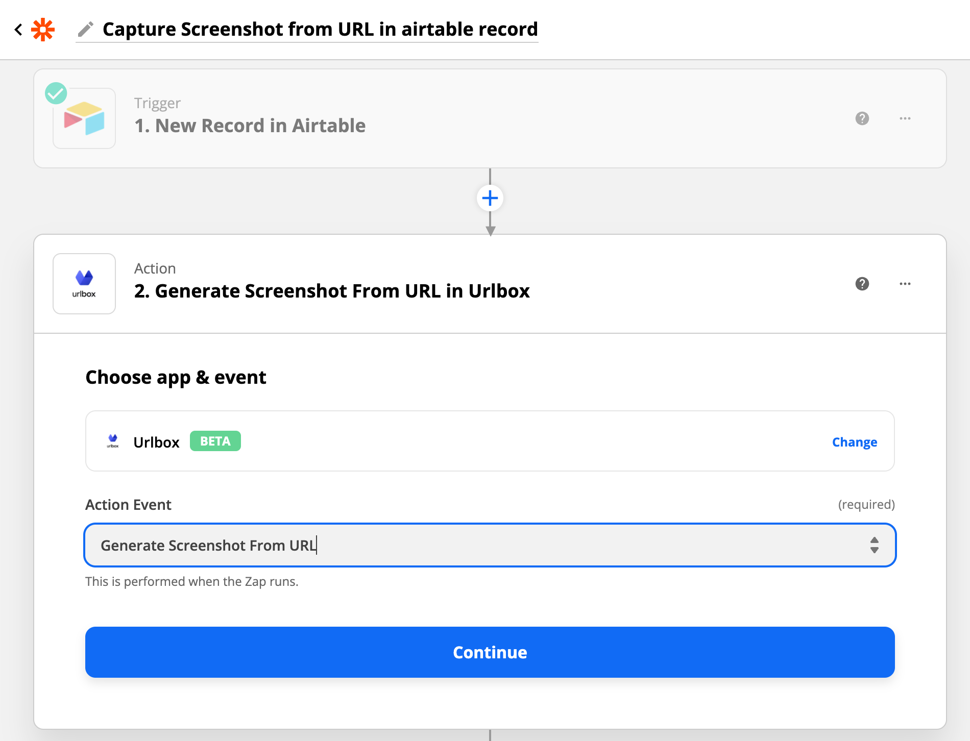 airtable-zapier-urlbox