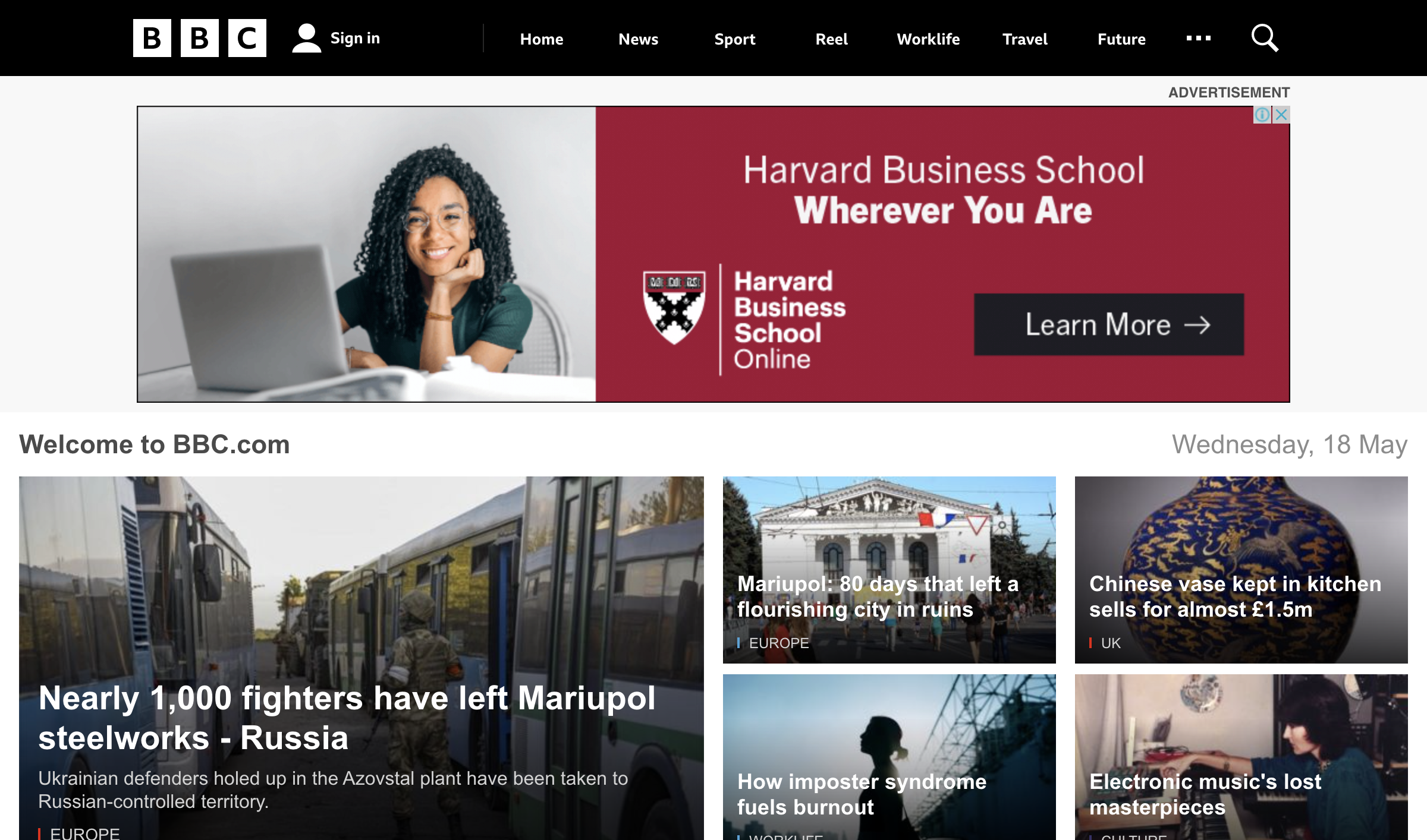 Screenshot with Selenium