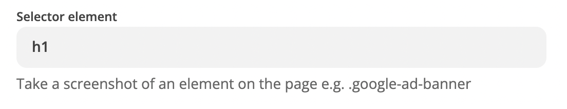 zapier selector field